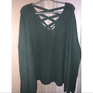 ava & viv crossback sweater
